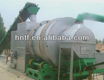 Professional continuous rotary drum dryer with high capacity