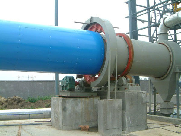 professional design Indonesia Brown Coal Rotary Dryer improve calorific value of brown coal