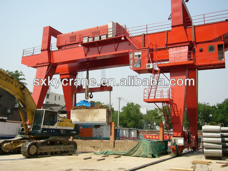 professional Mamufacture Double Girder Hanger Gantry Crane 10ton on sale