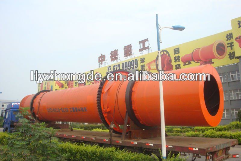 professional manufacturer of rotary dryer by Zhongde brand