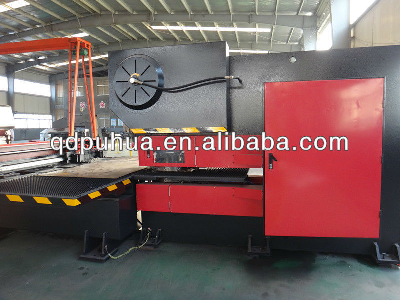 Professional Pneumatic and hydraumatic CNC Turret Punching Machine with Relocation