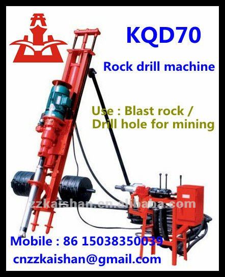 Professional rock breaker portable drilling rig