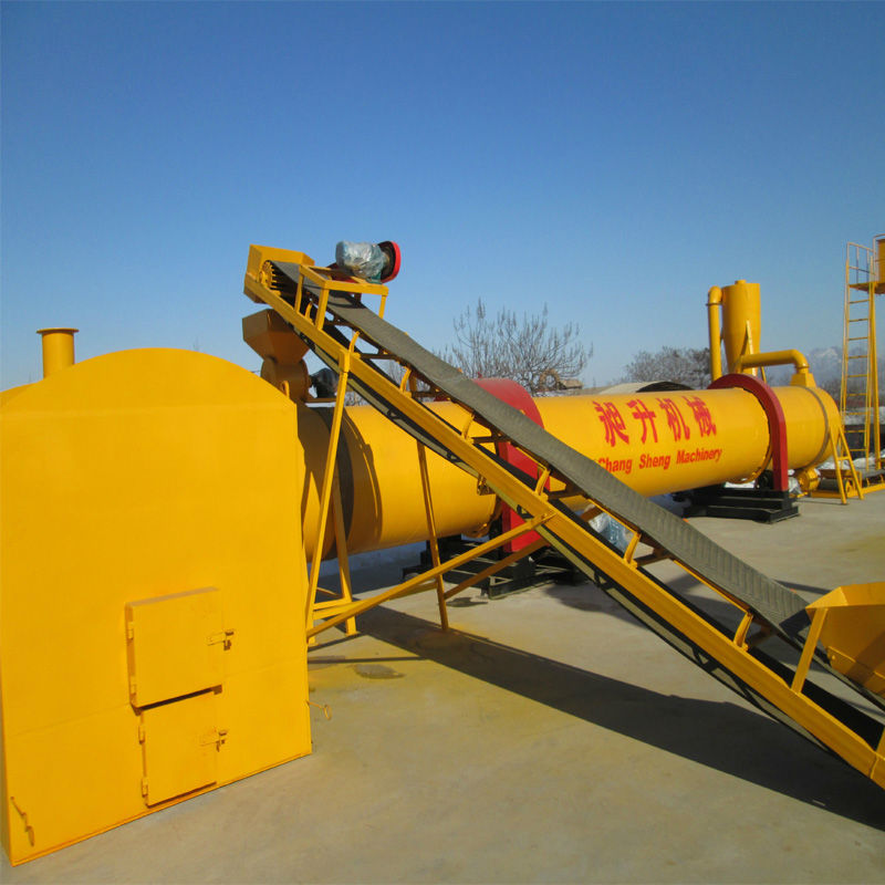 professional sawdust rotary dryer