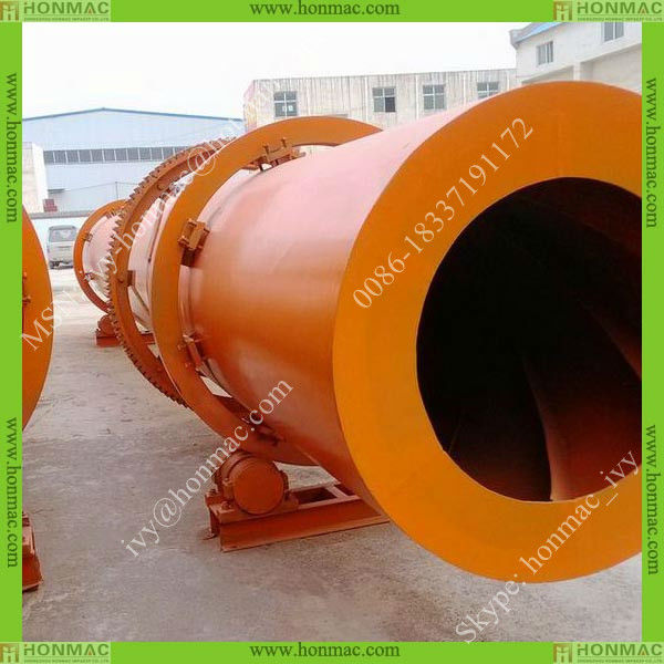 Professional slag/sawdust/sand/wood chips drum rotary dryer