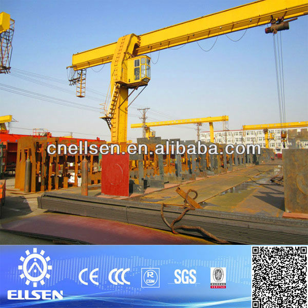 Professional workshop using 10 ton single girder gantry crane