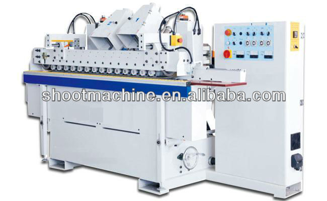 Profile Edge Sanding Machine SHV2 with Feeding the minimun length Belt 100mm Wheel 300mm and Workpiece width scope 40-1800mm