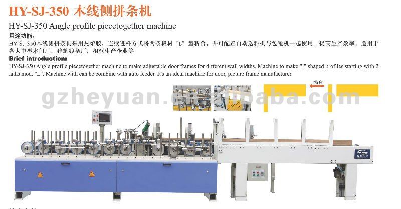 Profile piecetogether machine