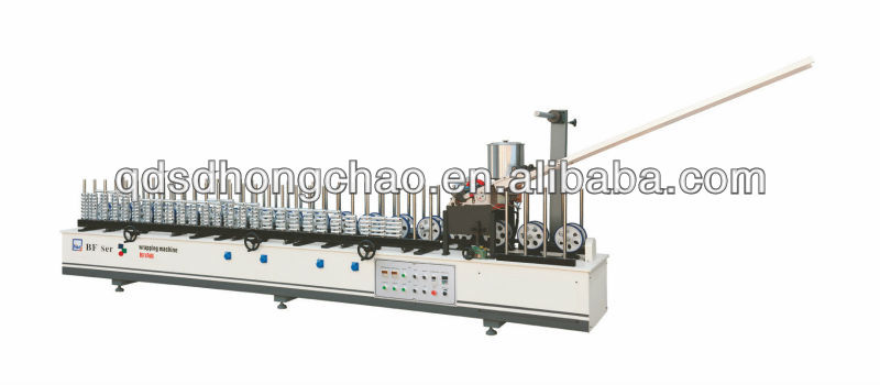 Profile Wrapping Machine--BF450B of machinery woodworking combination