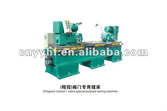 (Program control)Valve special purpose boring machine