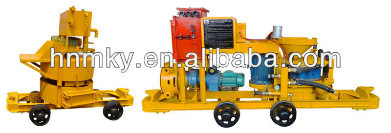 PS6I automatic mining machinery wet shotcrete machine