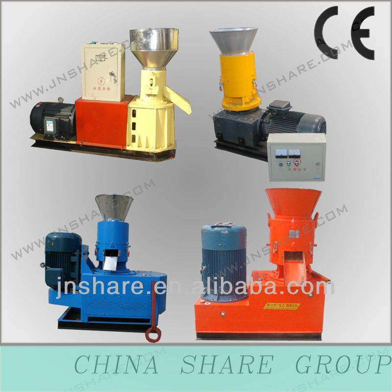 PTO drived hay dusk sawdust straw biomass pellet press