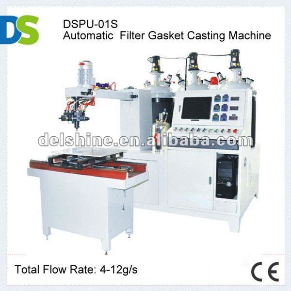 PU filter gasket casting machine foam making