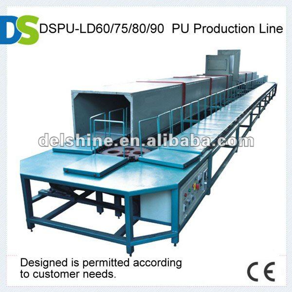 PU production line polyurethane foam insulation