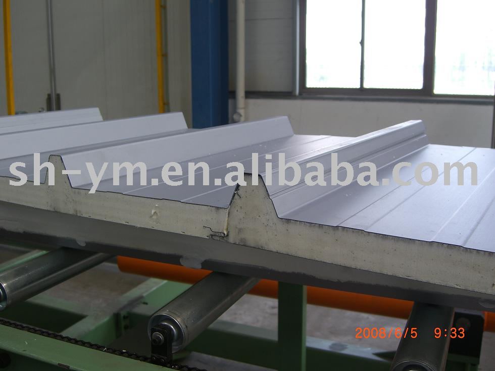 PU sandwich panel line - PU sandwich panel(roof)