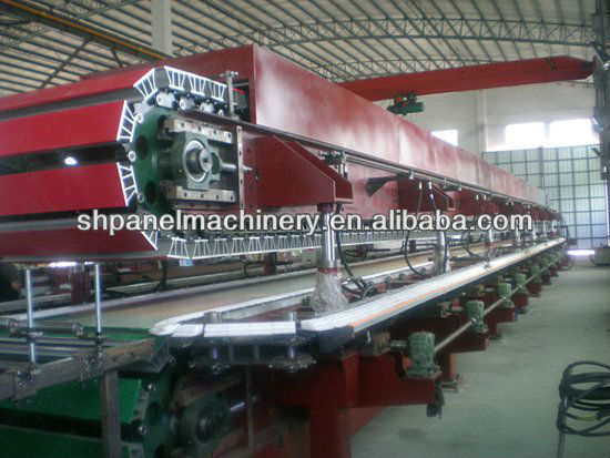 pu sandwich panel machine