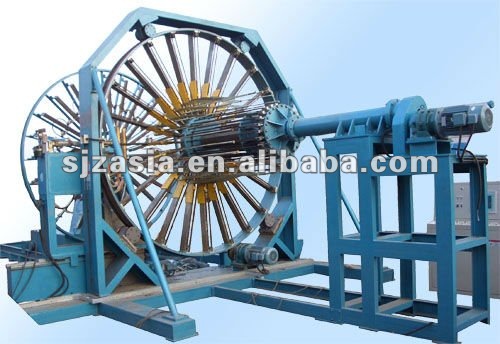 Pulling-Steel type Automatic Reducing Cage Making Machine for Culvert pipe