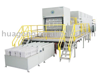 pulp molding egg tray machine