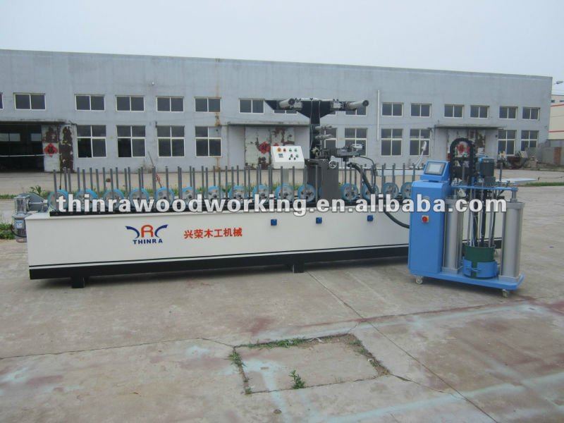 PUR Profile wrapping machine