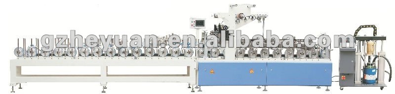 PUR Profile wrapping machine