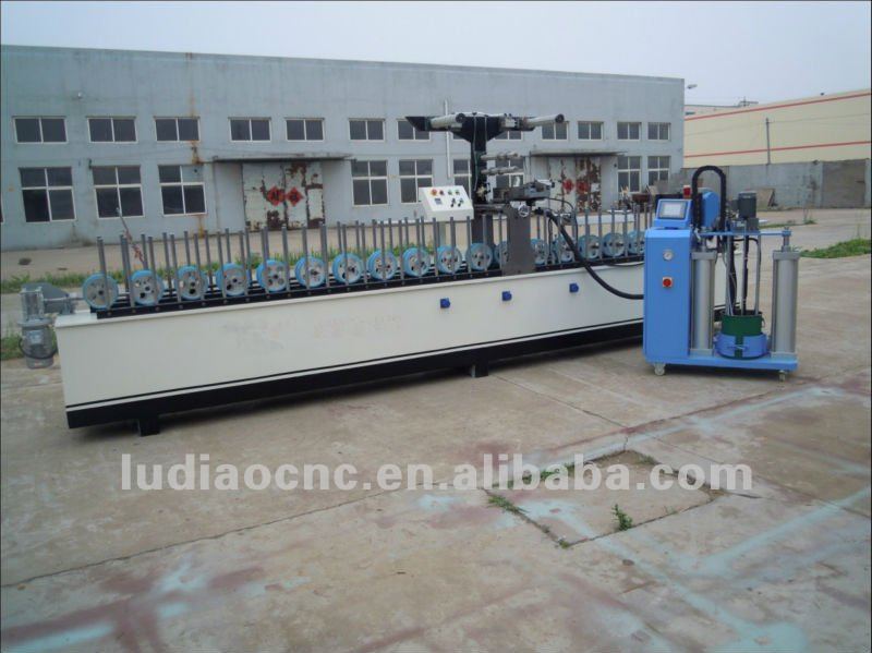 PUR Profile wrapping machine hot sale