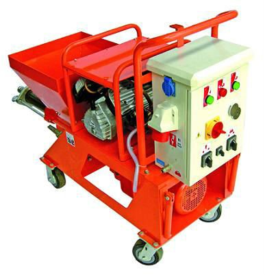 putty mortar spraying machine