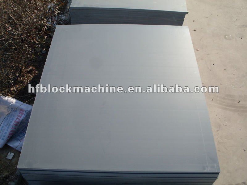 PVC board for block making machine