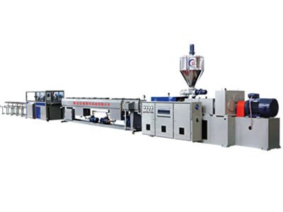 PVC-C High Voltage Cable Protection Pipe Extrusion Line (plastic machinery)