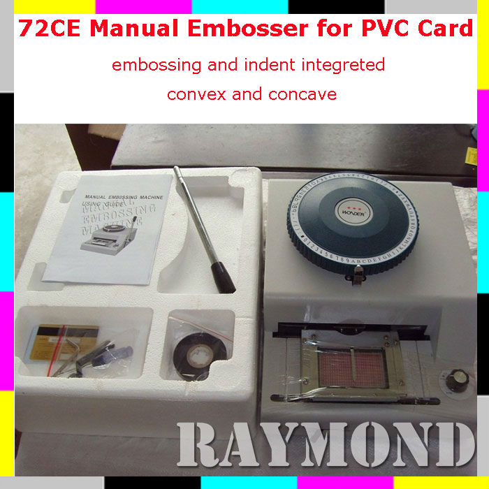 PVC card embosser /72 characters