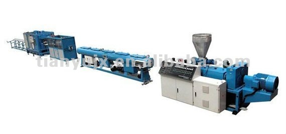 PVC electric wire conduit extrusion making machine