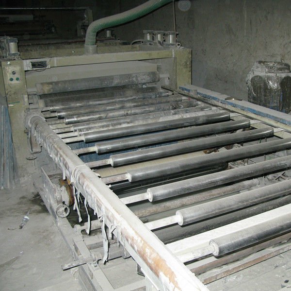 PVC film laminated machine for gypsum ceiling board