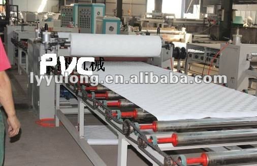 pvc gypsum board coating machine