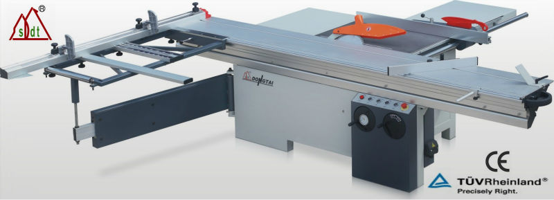 PVC horizontal panel saw table machinery MJ6132-45