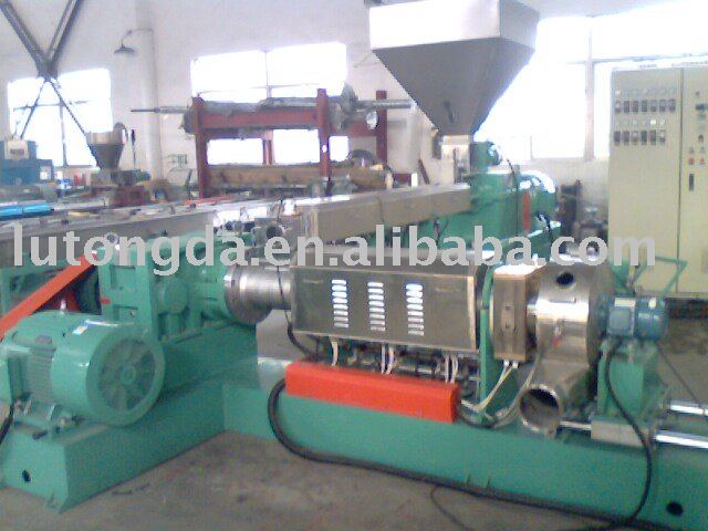 PVC hot-cut pelletizing machine