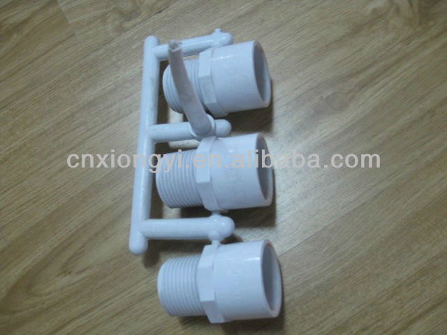 PVC injection pipe fitting mould