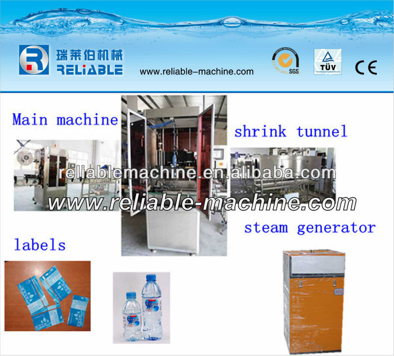 PVC Material Full Automatic Bottle Shrink Sleeve Labeling Machine