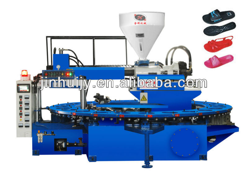 PVC one time molding slipper and sandals making machine