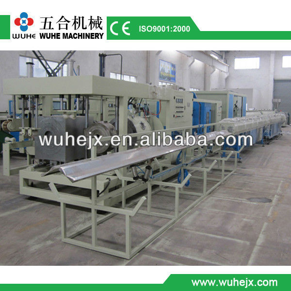 PVC pipe extruding line