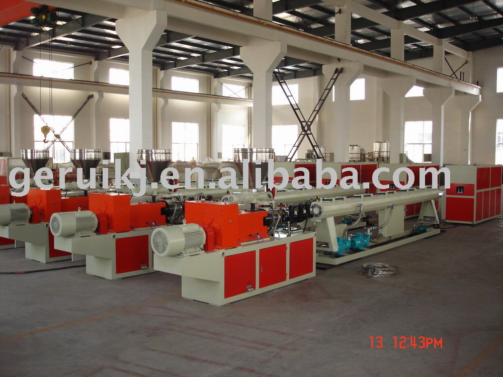 PVC pipe production line