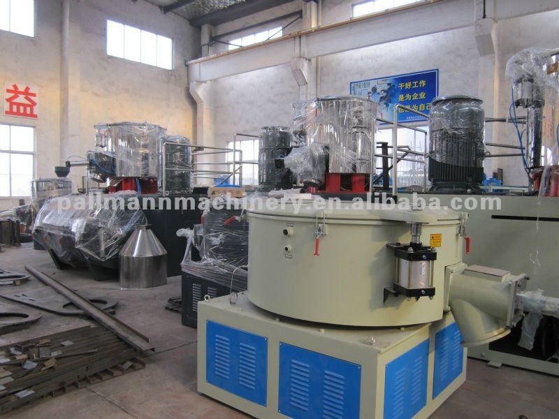 PVC plastic hot and cool mixer