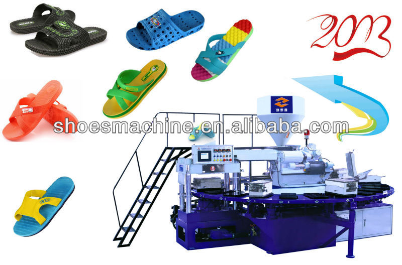 Rubber slipper hot sale making machine