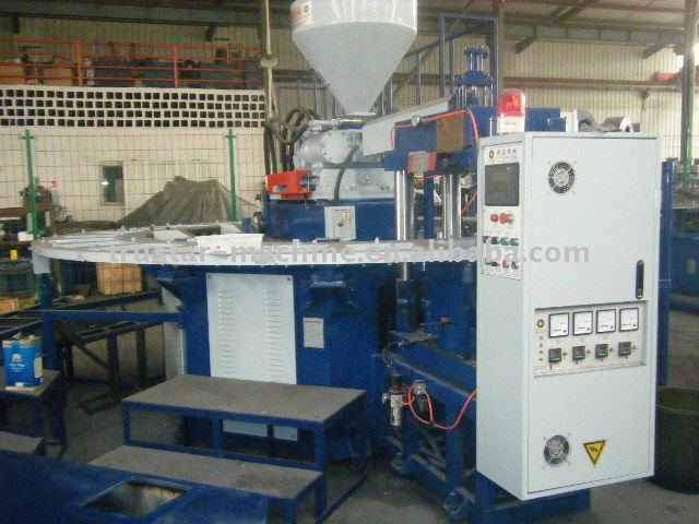 PVC Single Color Air Blowing Injection Molding Machinery OYO 7124