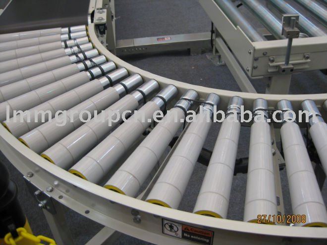 pvc tube tapered roller for curve roller conveyor