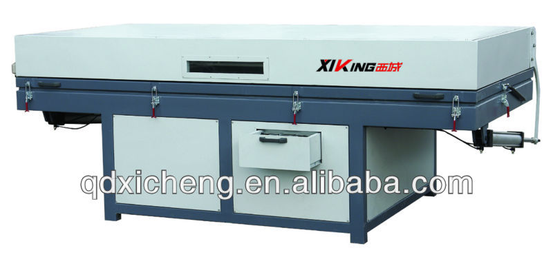 pvc vacuum membrane powder press machine