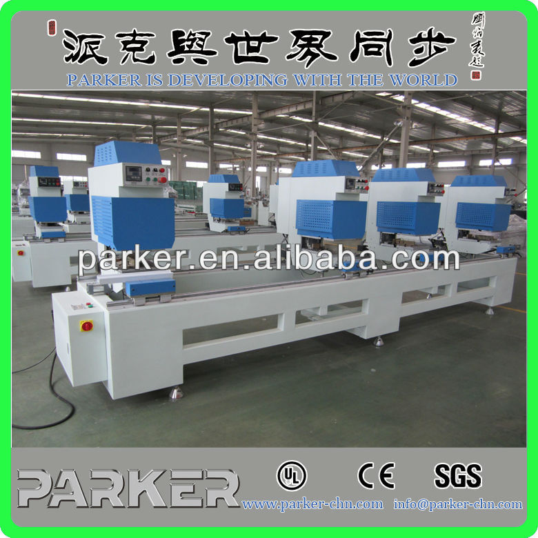 PVC Window-Door Three Heads Seamless Welding Machine from Parker