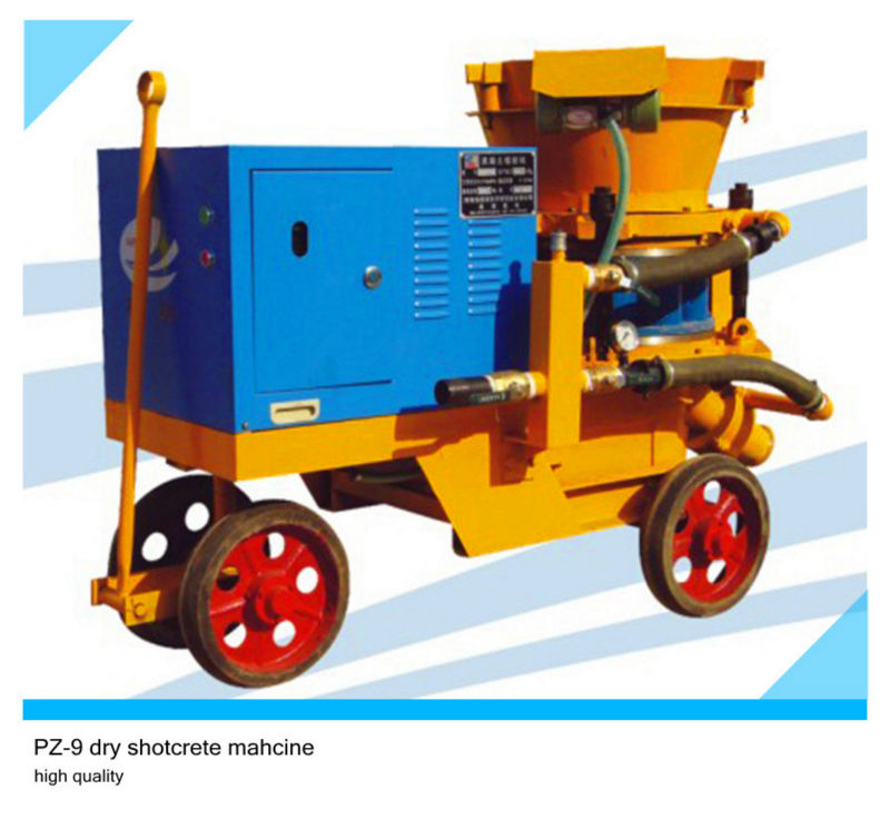 pz-9 concrete spray machine is saling