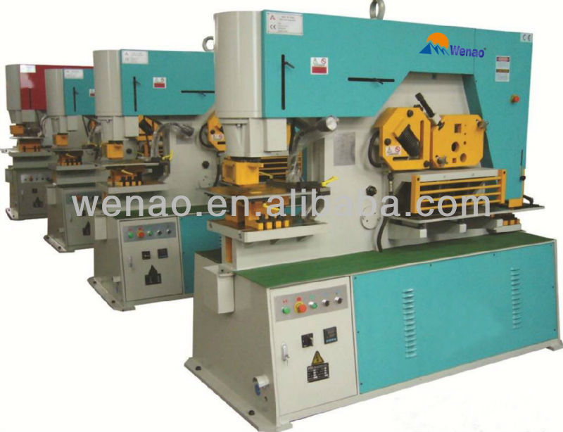 Q35Y-25 Hydraulic Ironworker / iron worker Q35Y series / hydraulic machine for punching and shearing