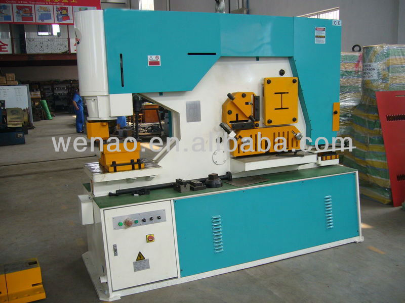 Q35Y Hydraulic Ironworker / iron worker / hydraulic machine for punching and shearing