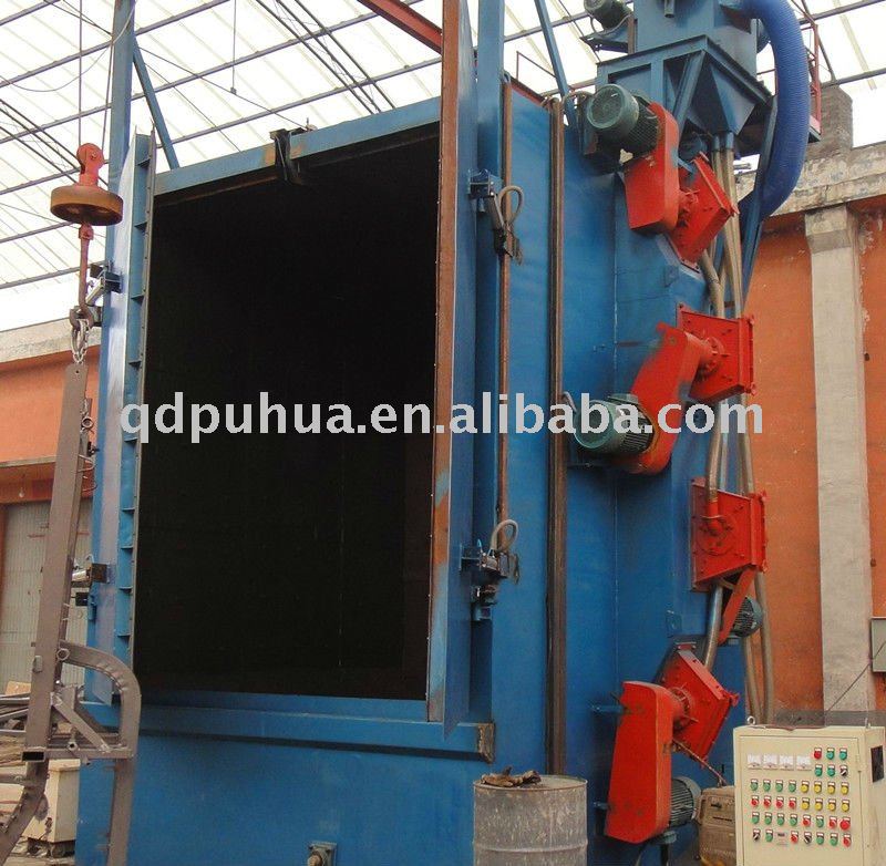 Q37Double Hook Shot Blasting Machine