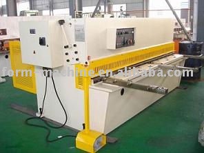 QC12 series hydraulic guillotine shearing machine