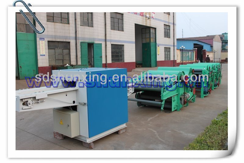 QD-350 Fiber/Cloth/Rag Cutting Machine